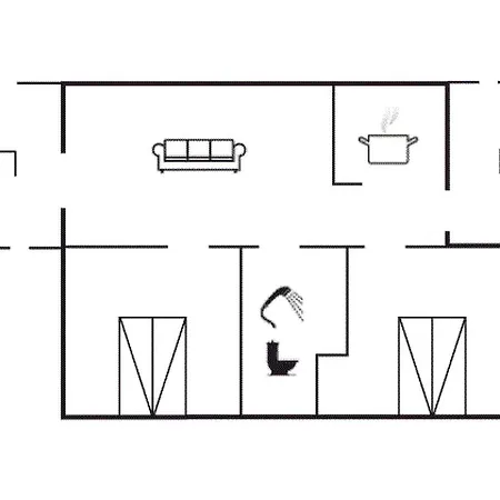 아파트 Jyrki - 100m From The Sea By Interhome Hals